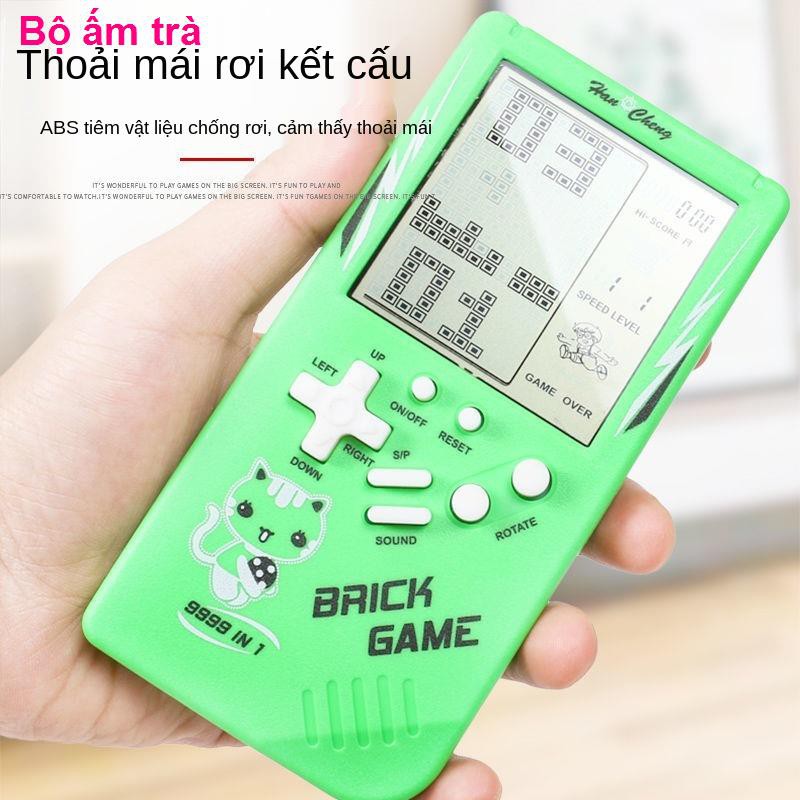 Máy chơi game điện tửMáy chơi trò Tetris hoài cổ kiểu cũ cầm tay retro cho trẻ em giáo dục đồ thời thơ ấu nhỏ