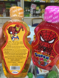 Nước súc miệng superman trẻ em 250ml