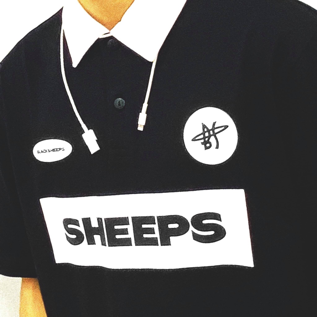 Áo Thun Tay Ngắn aka BLACKSHEEPS POLO SS TEE - BLACK