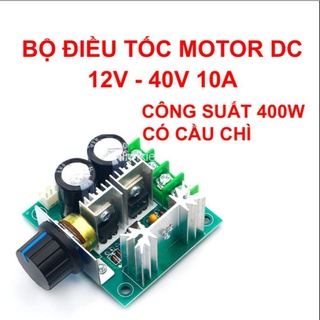 Mạch điều khiển tốc độ động cơ pwm 12v/24v/36v/40v - 10a