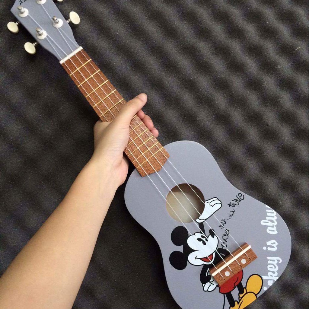 Đàn Ukulele Soprano Hình- MUA 1 TẶNG 4