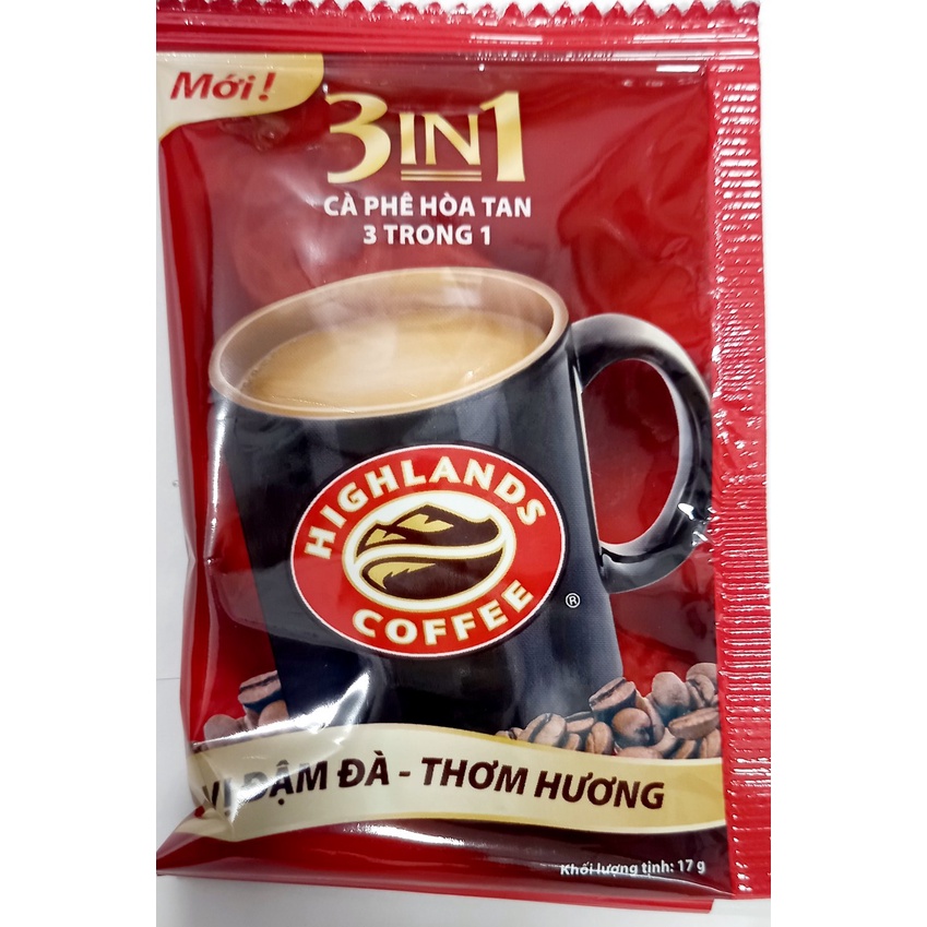 Hộp 170g Cà phê sữa hoà tan 3 in 1 highlands coffee | BigBuy360 - bigbuy360.vn