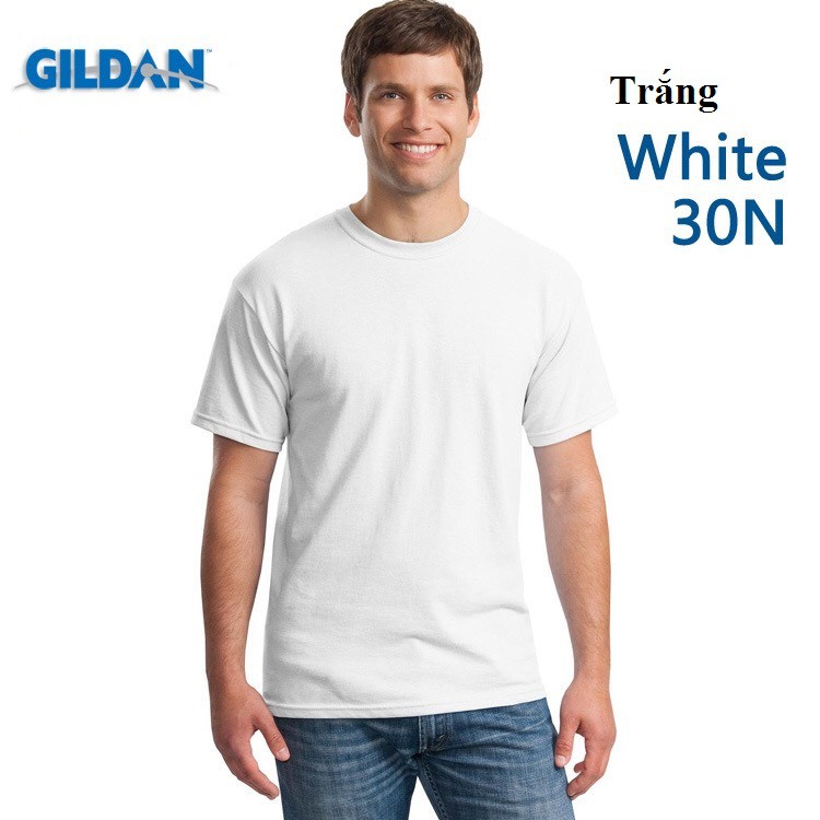 Áo phông nam nữ, Áo Thun Trơn GILDAN chính hãng, 100% COTTON USA, đủ tem tag