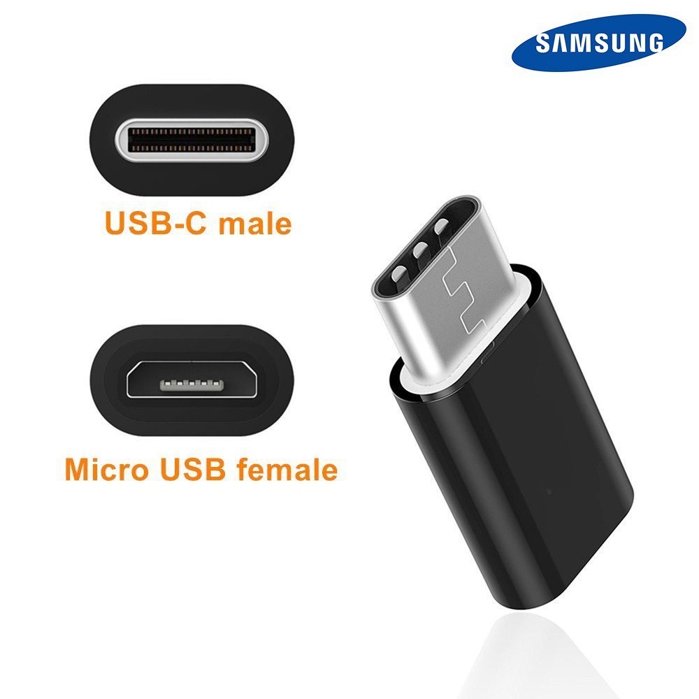 Đầu chuyển cáp MicroUSB qua Type-C Samsung ZIN