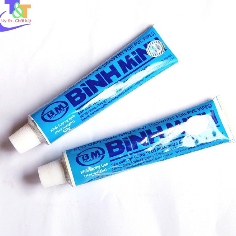 Keo dán ống nhựa BM