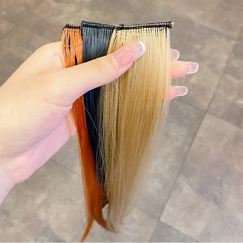 Cài tóc tóc giả thời trang tiện lợi sợi bện nhiều màu