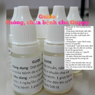Guide thần dược cho cá - Nga Guppy
