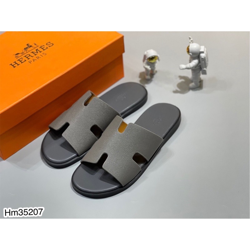 [Sẵn Hàng] Dép Nam HM Đế Cao Su Cao Cấp Full Box - Dép Lê HM Full Box Cho Nam