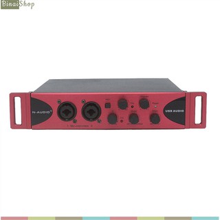 [Tặng giắc chuyển tai nghe] Sound card thu âm N-AUDIO Audio Box