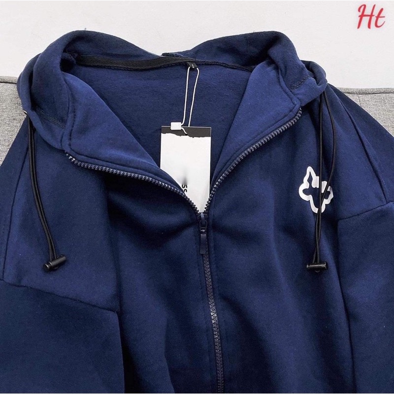 Áo khoá nỉ cotton bướm sun HT12