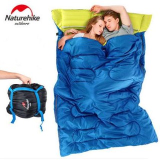 Túi ngủ đôi kèm gối naturehike sd15m030-j