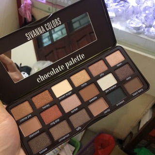 Phấn mắt Sivanna 18 ô chocolate