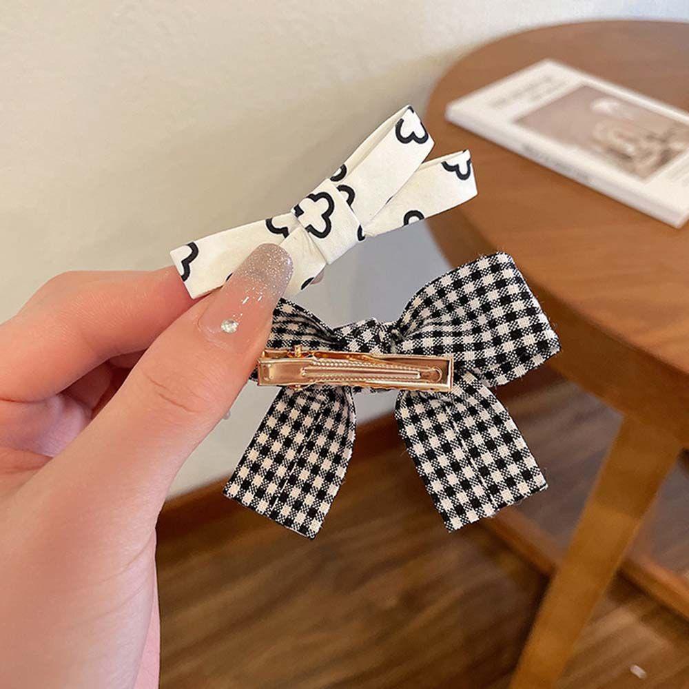 Set 9 Kẹp Tóc Nơ Xinh Xắn Dành Cho Nữ