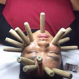 Ống tre hút mụn
