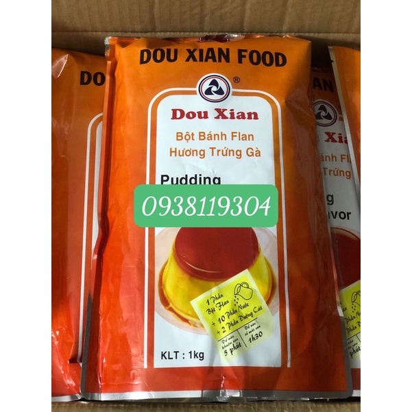 Bột rau câu plan pudding Trứng đào dâu dưa lưới socola sữa phomai môn Dou Xian 1Kg