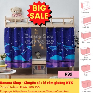 (Hàng sẵn)Rèm màn giường tầng ký túc xá sinh viên cản sáng, Rèm giường ký túc xá, rèm giường sinh viên, rèm giường tầng