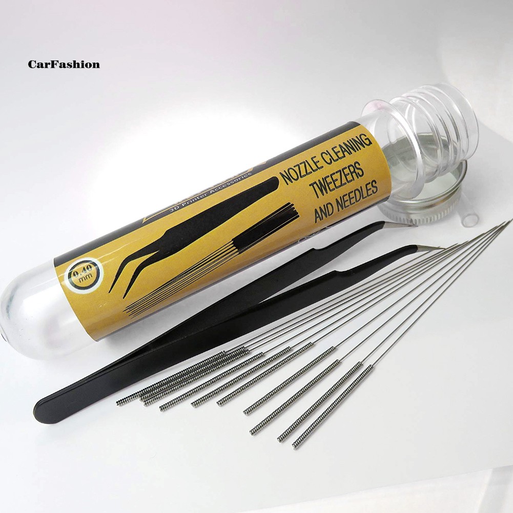 Set 11 Nhíp 0.4mm Bằng Thép Không Gỉ Chuyên Dụng Cho Máy In 3D