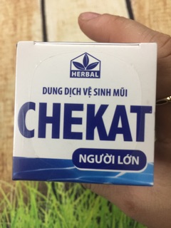 DUNG DỊCH VỆ SINH MŨI CHEKAT NGƯỜI LỚN
