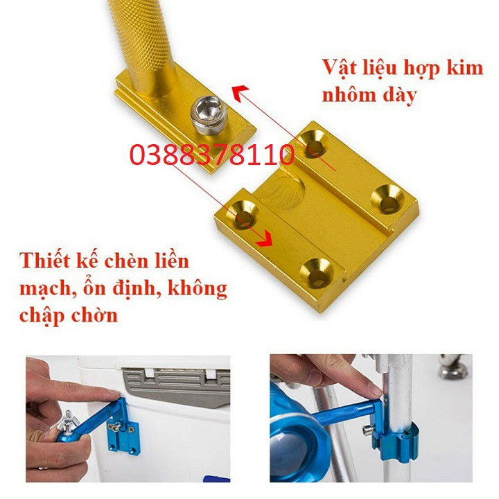 Pass Gắn Đèn Trợ Sáng, Pát Gắn Ghế - Gắn Thùng