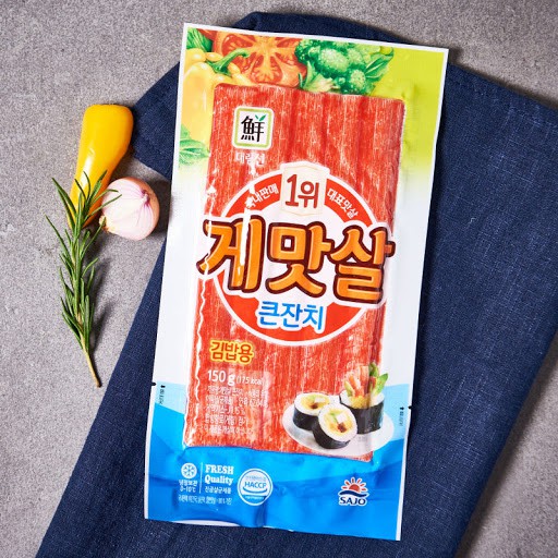 Thanh cua cuộn rong biển Hàn Quốc Surimi 150G