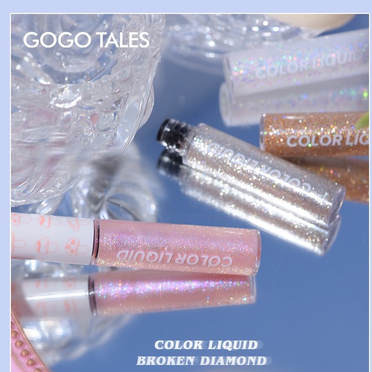 Nhũ mắt GOGO TALES dạng lỏng lấp lánh chống thấm nước lâu trôi | BigBuy360 - bigbuy360.vn