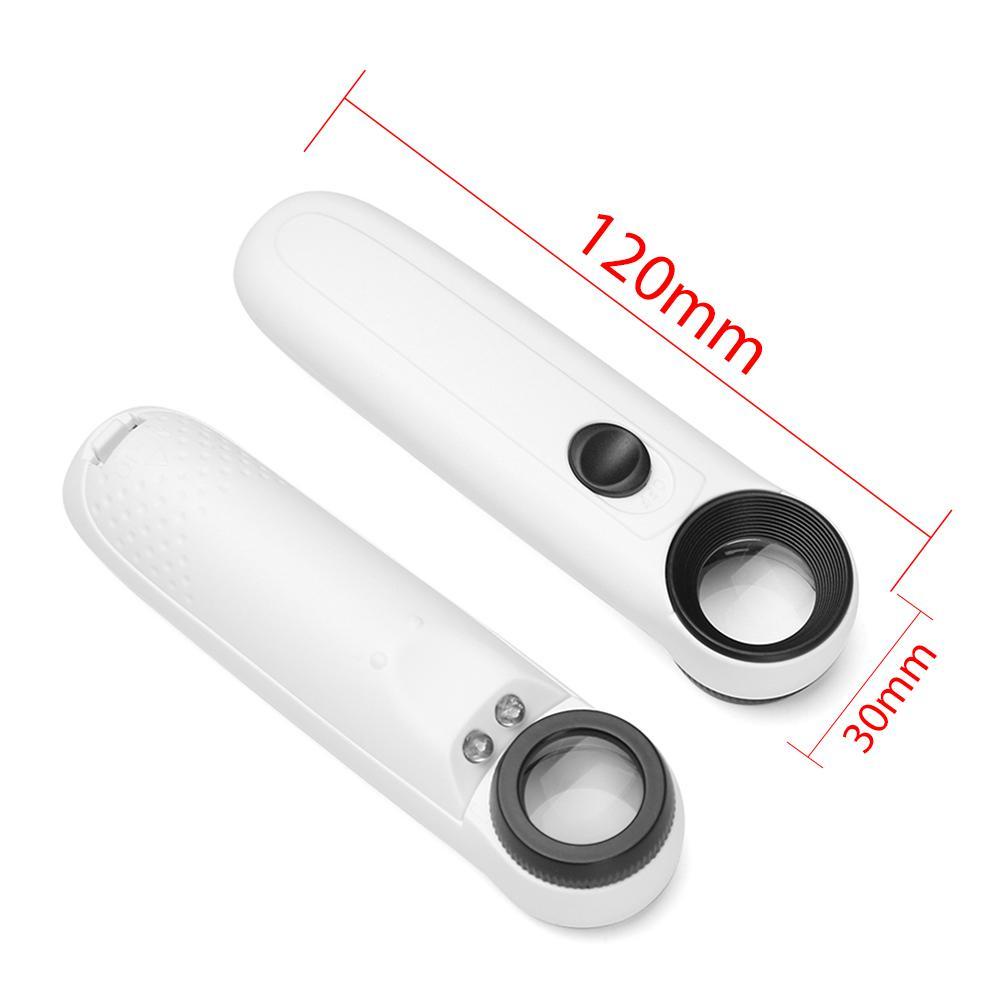 HS Kính Lúp Cầm Tay Có Đèn LED Đa Năng Chuyên Nghiệp