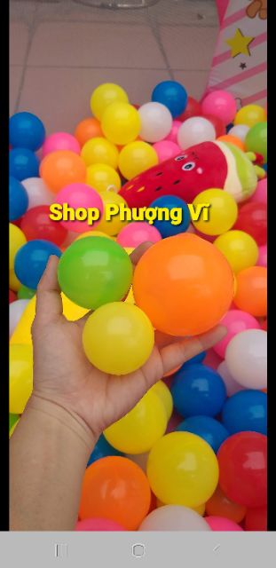 Túi 100 bóng nhựa cao cấp 5cm( hàng Việt Nam)