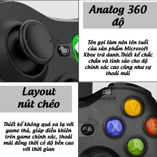 Tay Cầm Xbox 360 - Tay cầm chơi game xbox chính hãng
