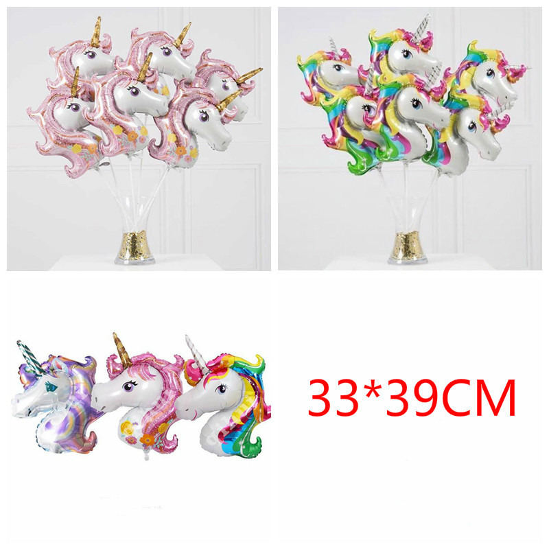 Bong bóng lá nhôm hình ngựa pony kích thước nhỏ 16 inch