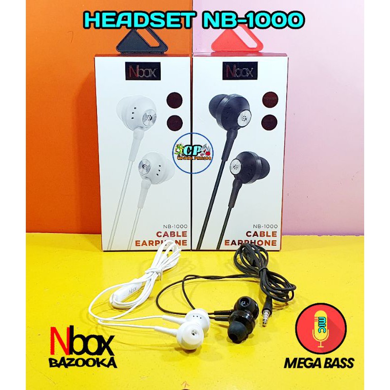 Tai Nghe Nbox Nb-1000 Bazooka Megabass Mic