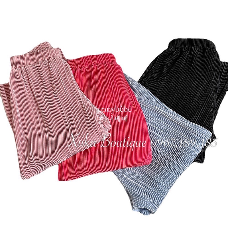 Quần Dài Lụa Jennybebe Cao Cấp Bé Gái - Nhẹ Mát Siêu Đẹp