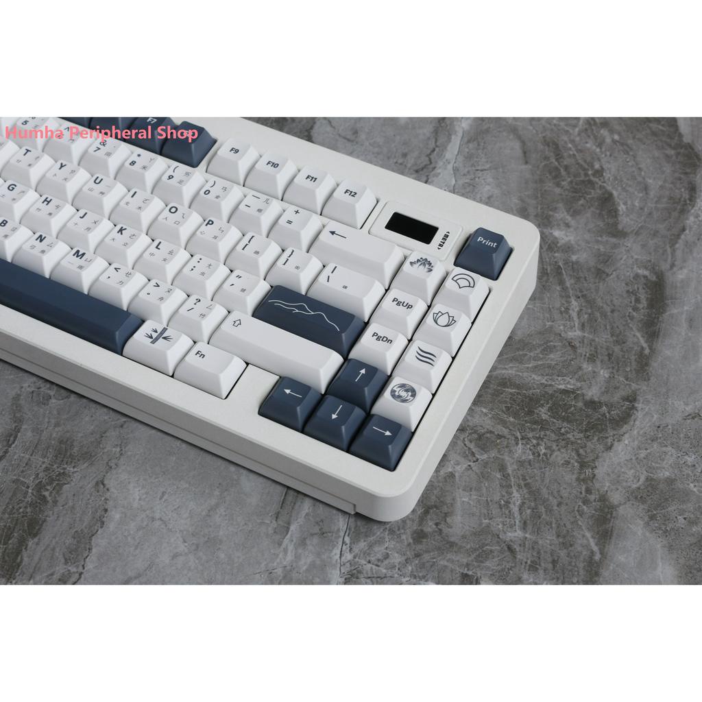 Humha Supei Chất Liệu PBT Bọc Bàn Phím Cơ Cherry profile Trung Hoa Nhuộm Màu Cá Nhân Hóa Zhuyin