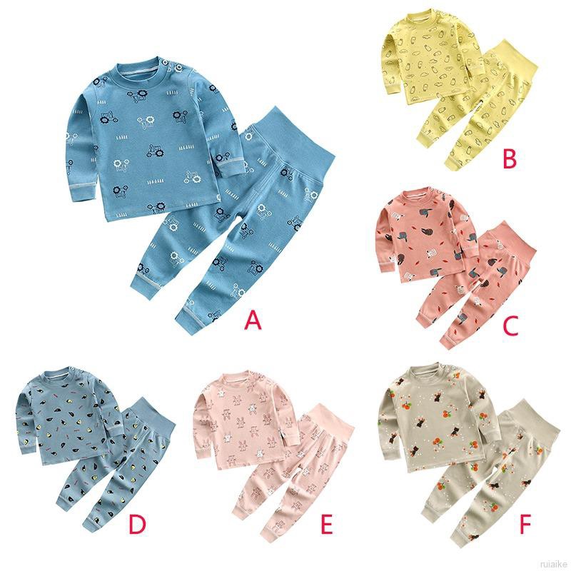 Bộ Đồ Ngủ Pijama Dài Tay Cho Bé