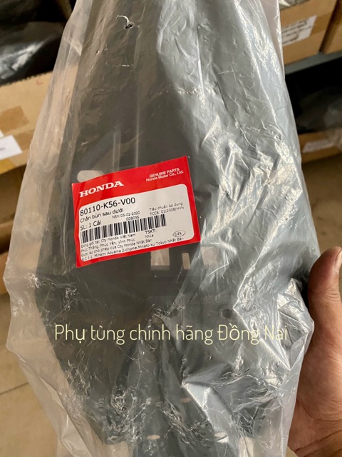 CHẮN BÙN SAU DƯỚI-DÈ BẮT BẢNG SỐ ZIN WINNER V1/WINNER X CHÍNH HÃNG HONDA