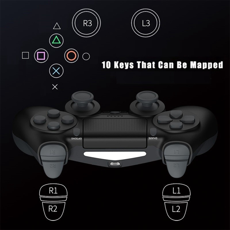 Bộ Nút Bấm Điều Khiển Mở Rộng Gắn Phía Sau Cho Tay Cầm Chơi Game Sony PS4