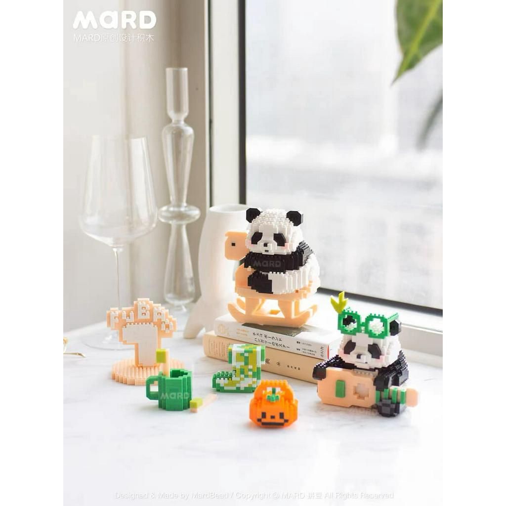 BỘ XẾP HÌNH LEGO GẤU TRÚC PANDA CHÍNH HÃNG MARD