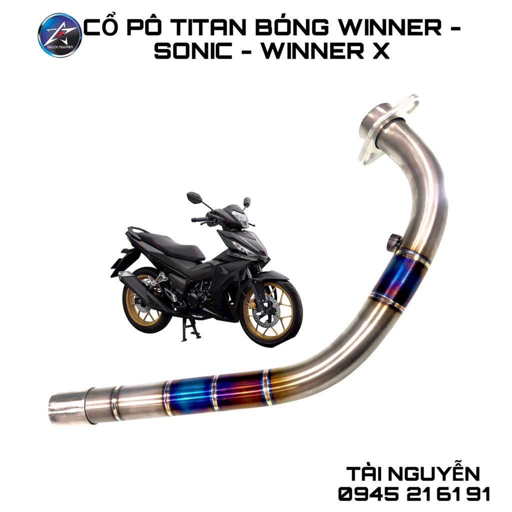 CỔ PÔ TITAN BÓNG GẮN PÔ ZIN CHO XE MÁY- CỔ ĐÃ LÊN MÀU