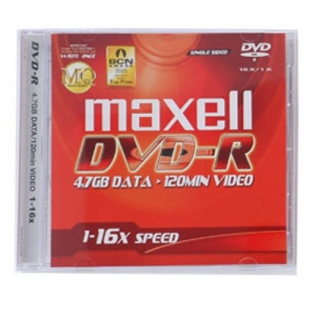 Hộp 10cái Đĩa DVD-R Maxell 4.7gb