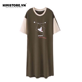 [CÓ SẴN] ĐẦM SUÔNG BIG SIZE THUN EMBRACE HM108 THƯƠNG HIỆU HIMISTORE