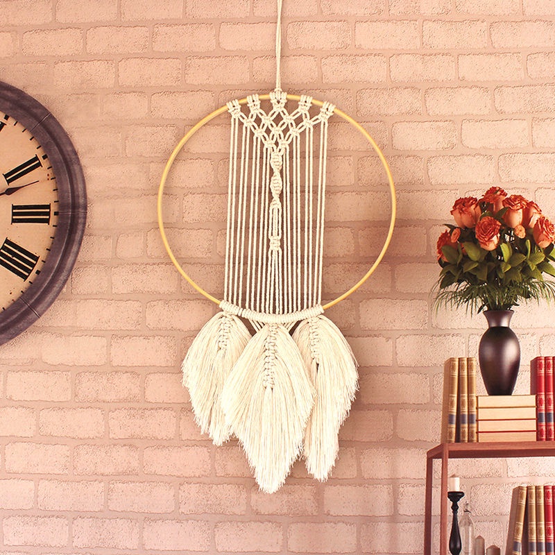 Vật Liệu Làm Vòng Bắt Giấc Mơ Dệt Tay Trang Trí Phòng Khách / Phòng Ngủ diy