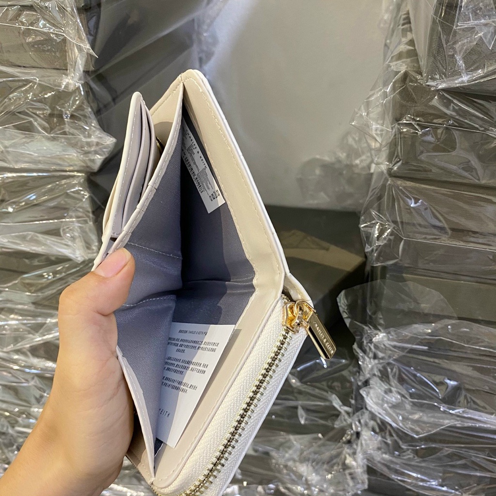 {có thể đeo chéo}ví gập nữ da sấú mã CK6 10770420