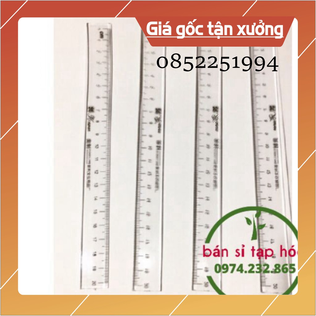 Combo 10 thước kẻ 20cm (Giá tốt nhất )