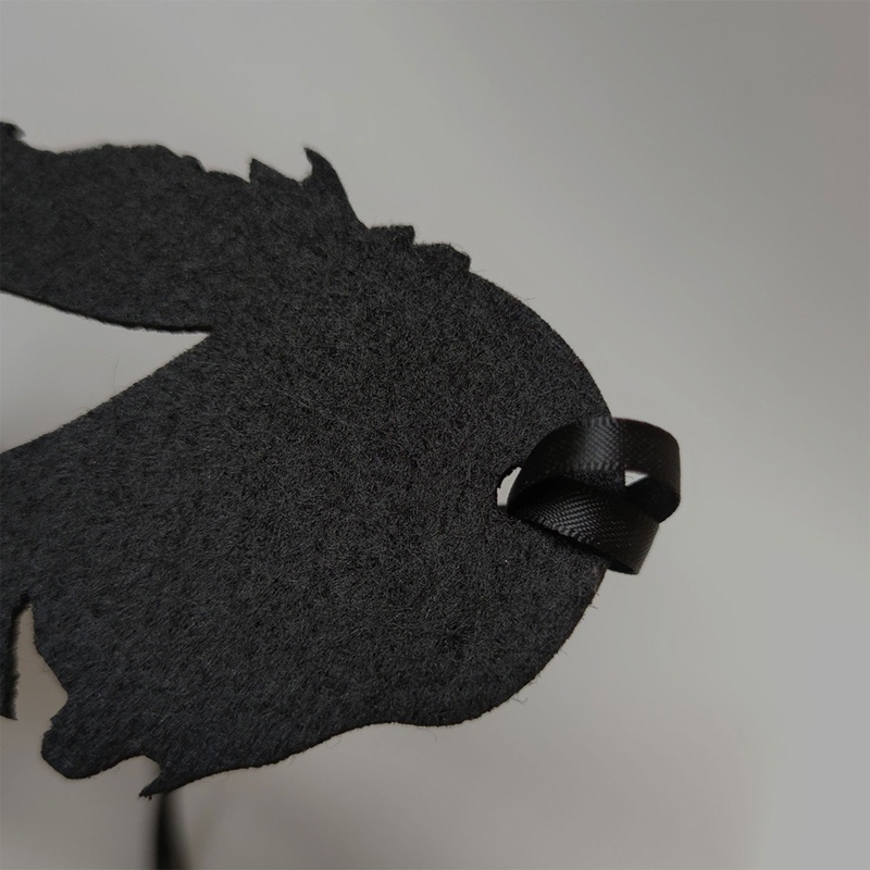 Mặt Nạ Nửa Mặt Màu Đen Hóa Trang Dự Tiệc Cho Người Lớn