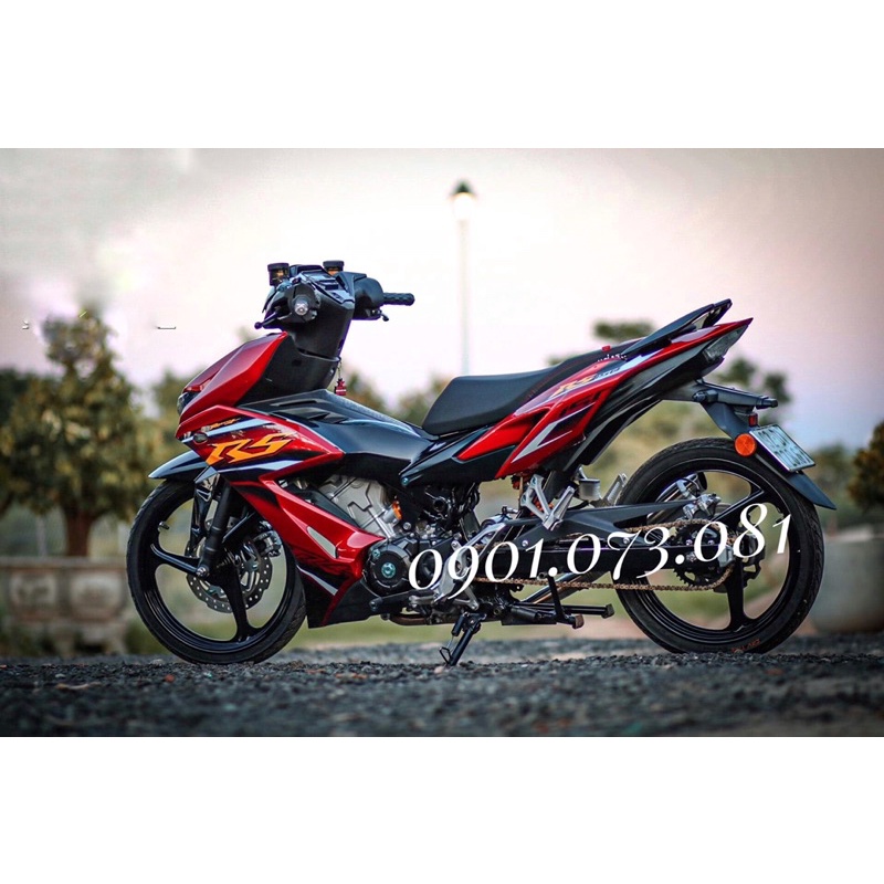 Tem RS winner X v2 màu đỏ