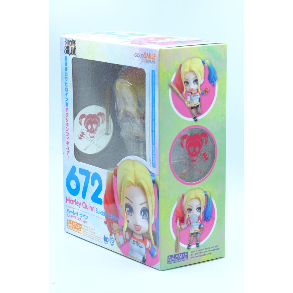 Mô hình Nendoroid Harley Quinn Chính hãng GSC Good Smile Company Suicide Squad Edition DC Comics 672