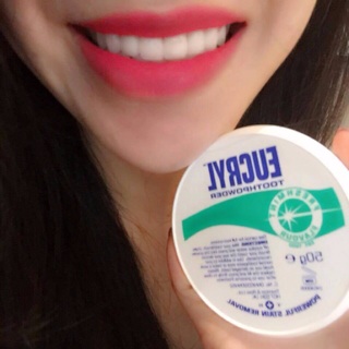 Bột tẩy trắng răng EUCRYL từ UK 
