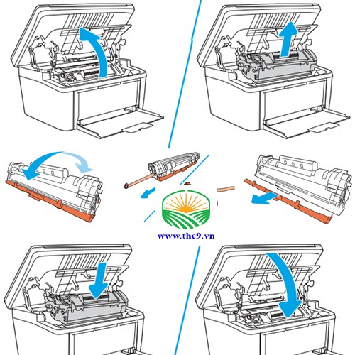 Hộp mực Hp 48A cho máy in HP M15a, M15w, M28a, M28w,...