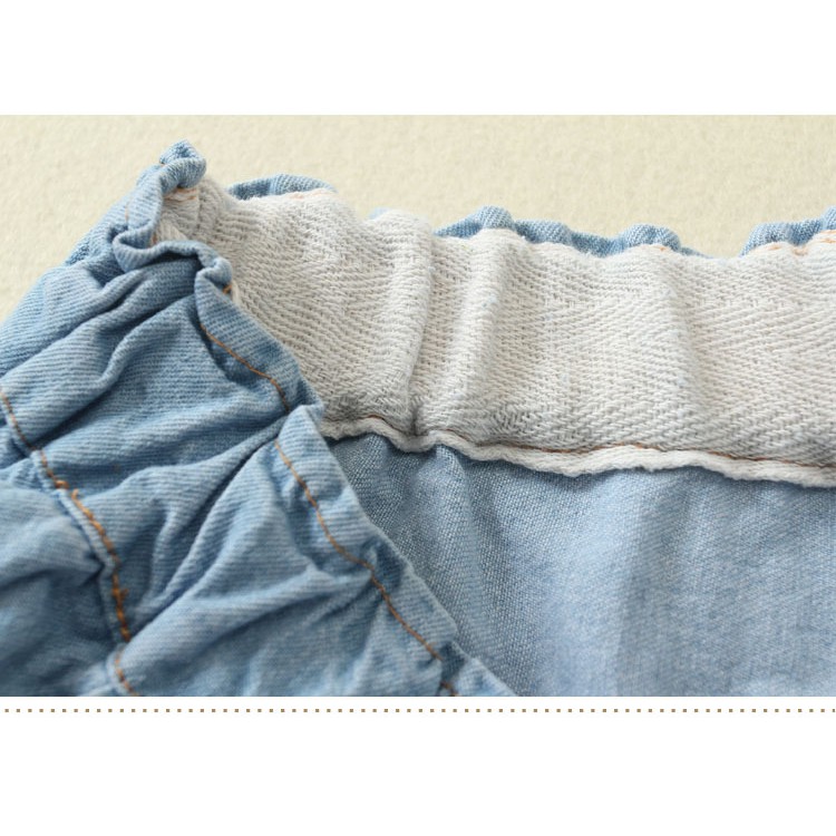 Quần baggy jean nữ đẹp Phong cách Nhật