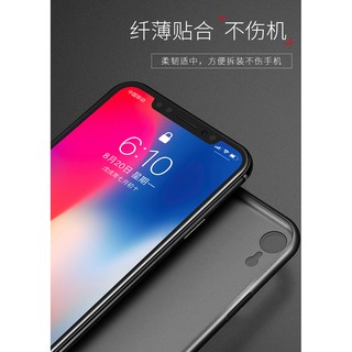 Ốp lưng lụa iPhone XR chính hãng Memumi siêu mỏng 0.3mm