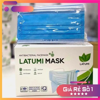 [SALE SỐC] Khẩu Trang Y Tế 4 Lớp LATUMI Siêu Dày, Kháng Khuẩn